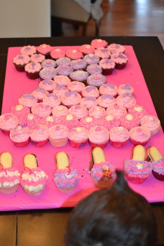 Brielle's princess dress pull apart cake with high heels. Thank you Raven Mosher!!!!